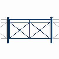 Тротуарное ограждение (Модель 5)